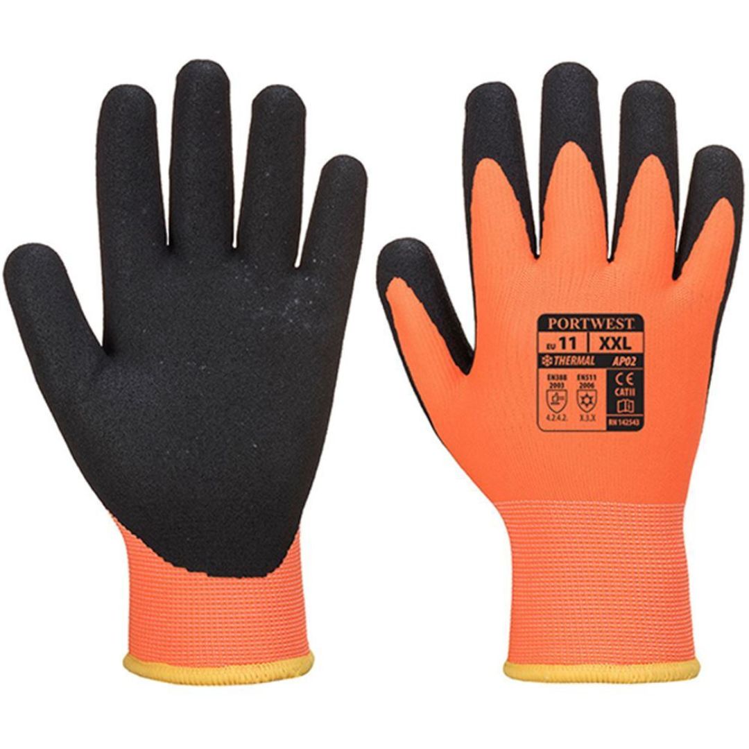 Hi-Viz Water Repellent Winter Gloves