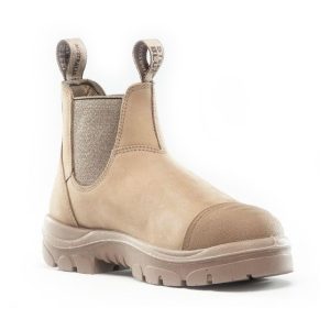 Steel Blue Hobart Scuff Cap Safety Boot – Sand