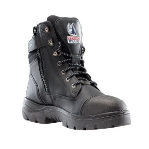 Steel Blue Southern Cross Zip Scuff S3 Safety Boot – Black