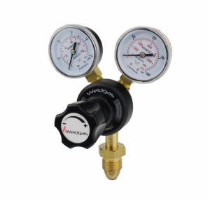 Weldgas Argon Gas Regulator – Single Stage 2 Gauge
