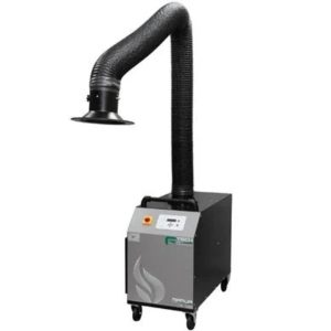 F-Tech Armur Mobile Fume Extraction Unit 110V with 3m Armoflex Extraction Arm