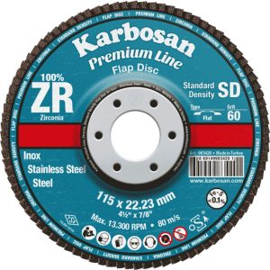 Premium Line 100% Zirconia Standard Density Flap Discs